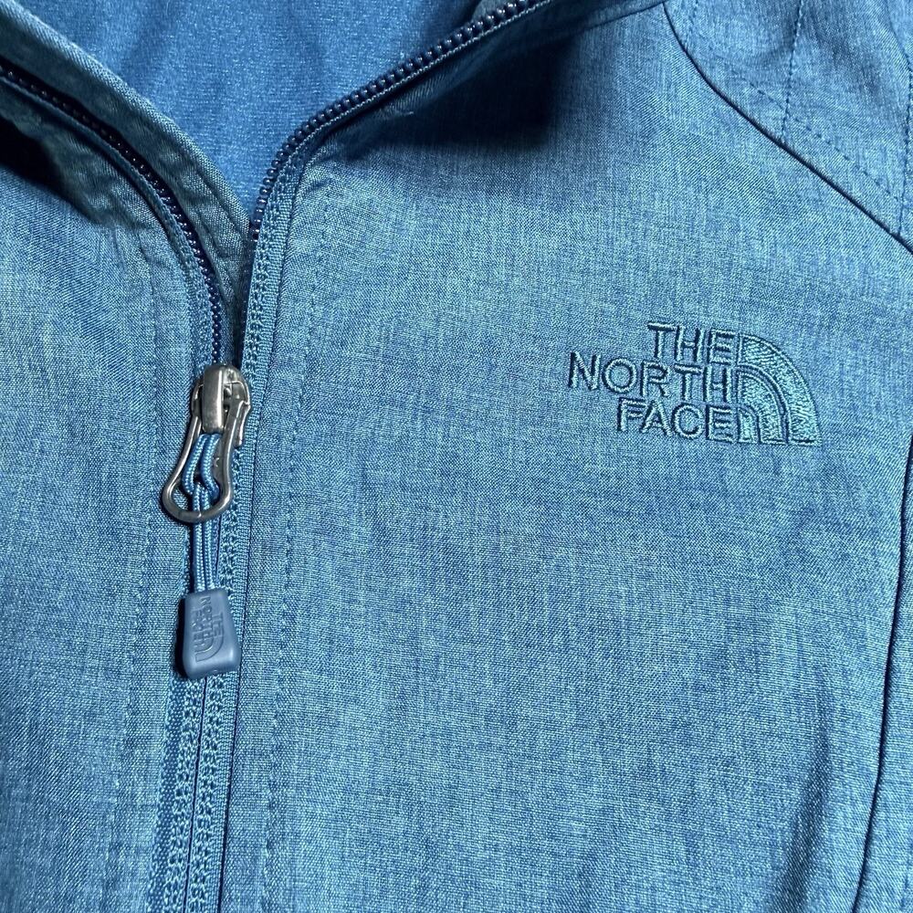 The North Face Park Slope WindWall‎ Softshell Jacket Womens Small Teal Blue - Picture 6 of 16